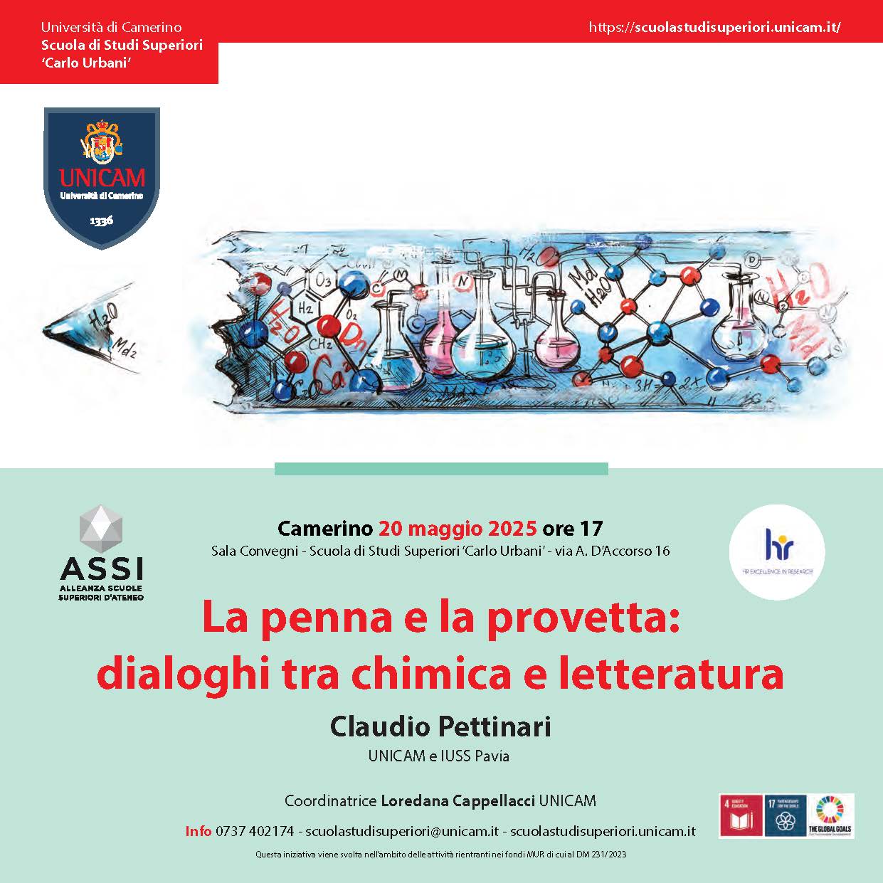 La penna e la provetta: dialoghi tra chimica e letteratura