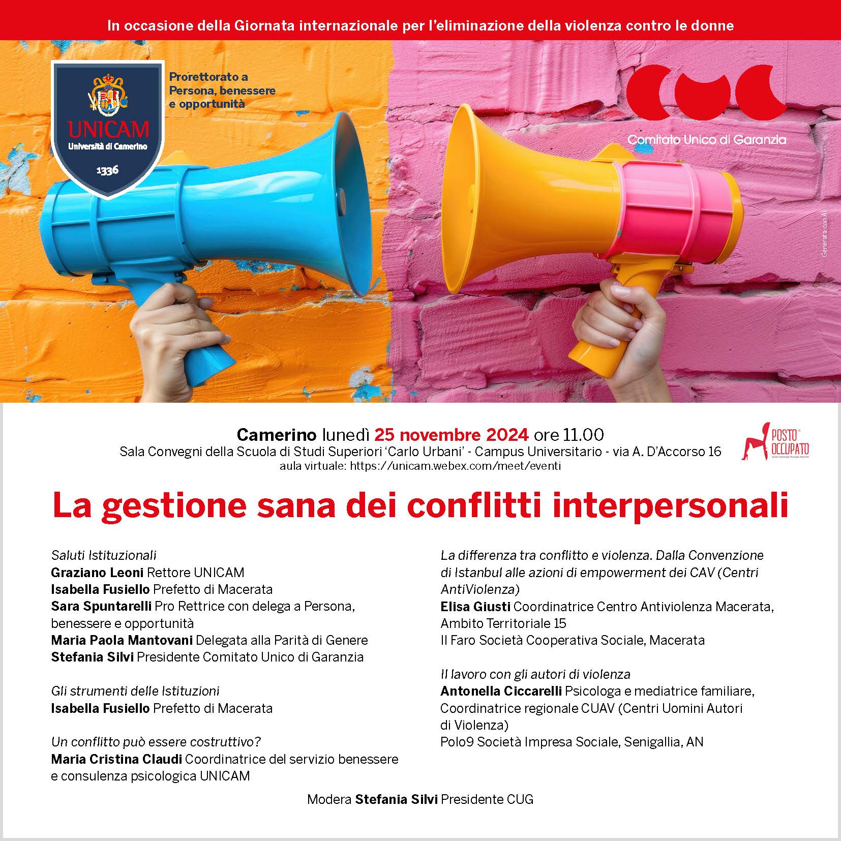 La gestione sana dei conflitti interpersonali